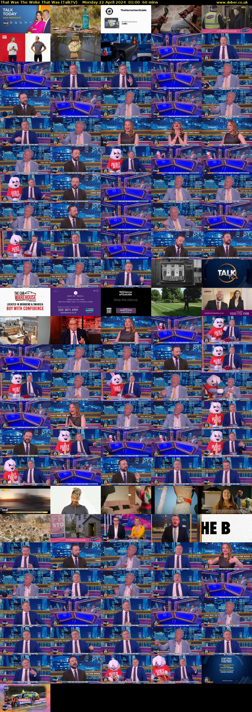 That Was The Woke That Was (TalkTV) Monday 22 April 2024 01:00 - 02:00