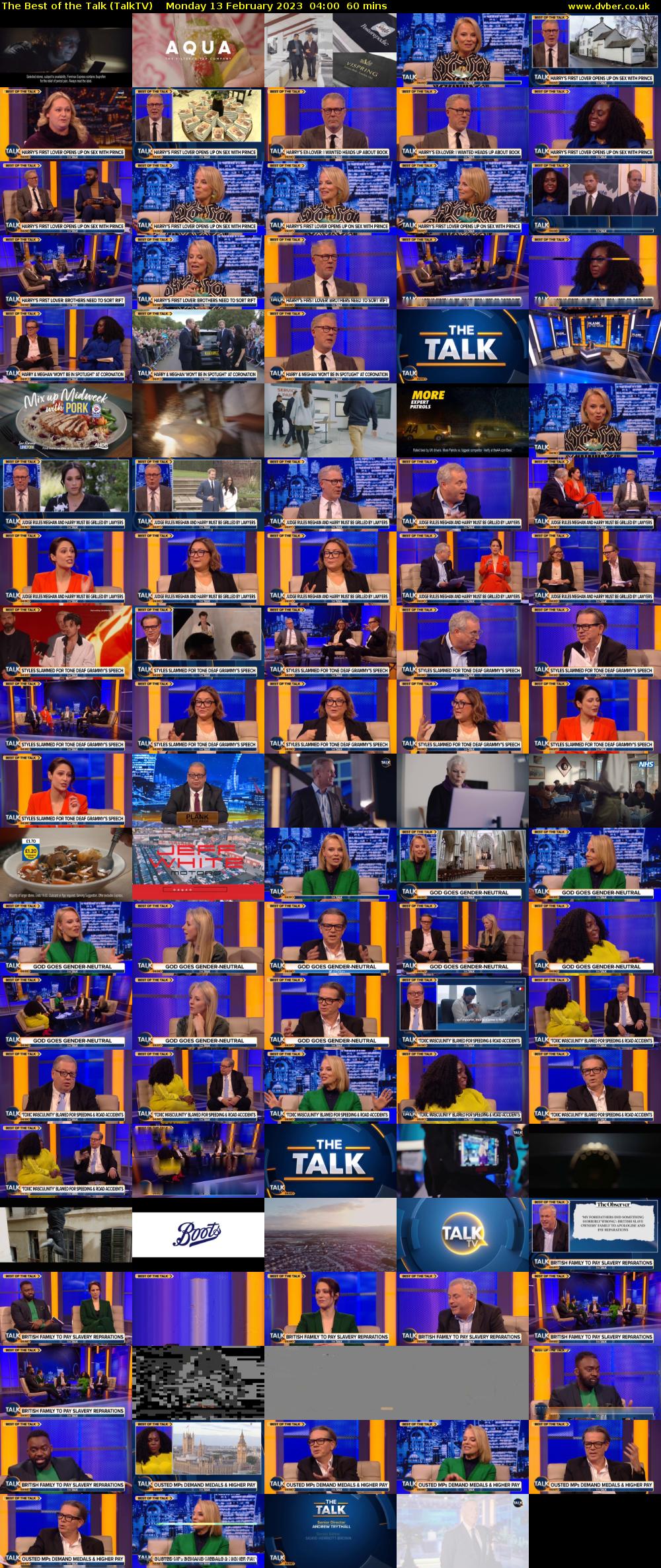The Best of the Talk (TalkTV) Monday 13 February 2023 04:00 - 05:00