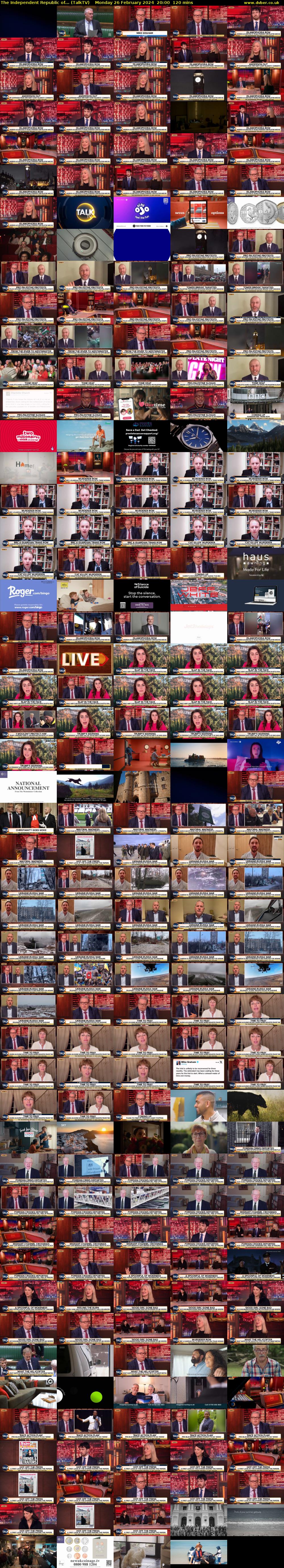The Independent Republic of... (TalkTV) Monday 26 February 2024 20:00 - 22:00