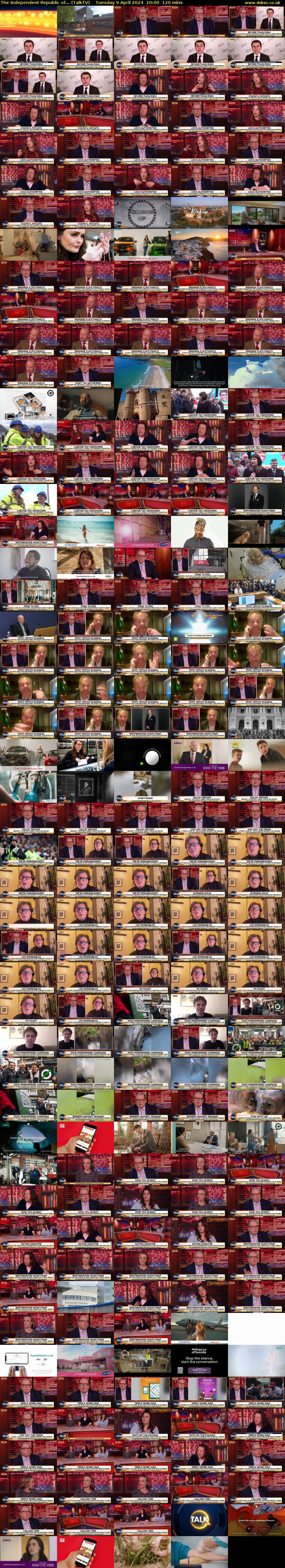 The Independent Republic of... (TalkTV) Tuesday 9 April 2024 20:00 - 22:00