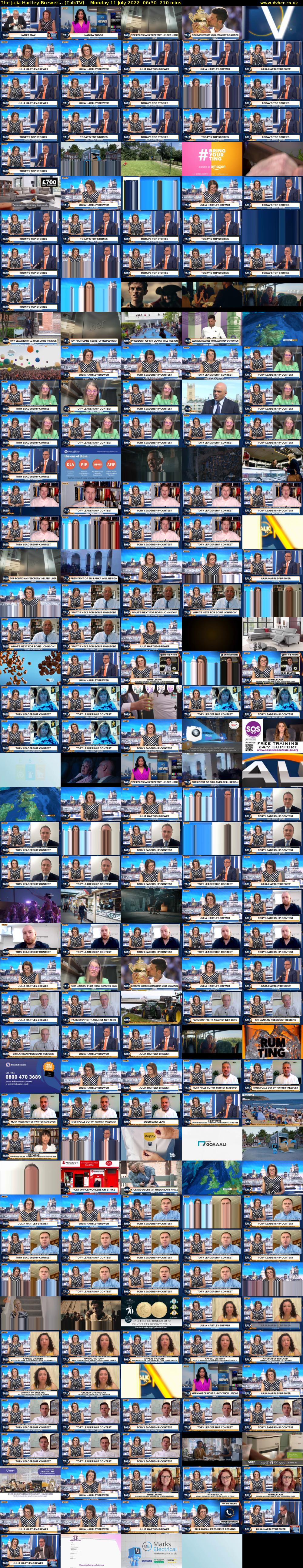 The Julia Hartley-Brewer... (TalkTV) Monday 11 July 2022 06:30 - 10:00