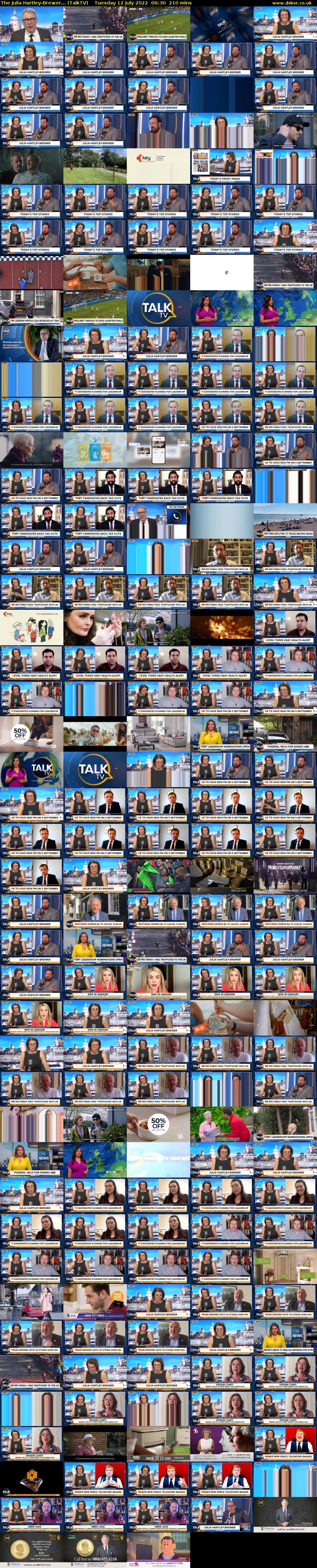 The Julia Hartley-Brewer... (TalkTV) Tuesday 12 July 2022 06:30 - 10:00