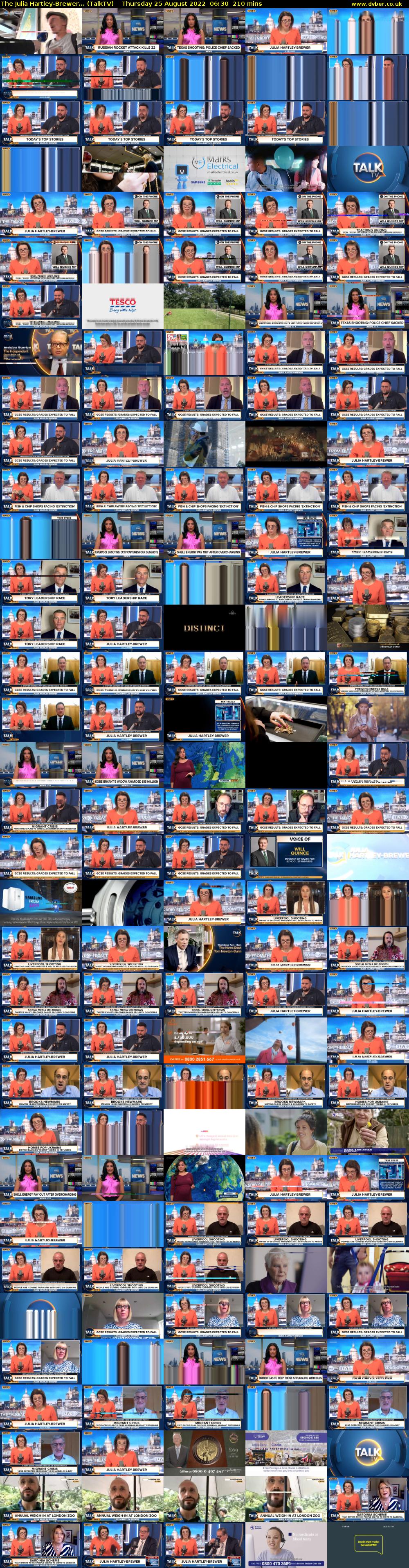 The Julia Hartley-Brewer... (TalkTV) Thursday 25 August 2022 06:30 - 10:00