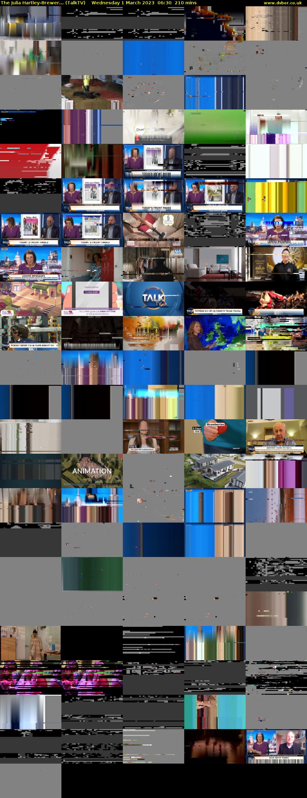 The Julia Hartley-Brewer... (TalkTV) Wednesday 1 March 2023 06:30 - 10:00