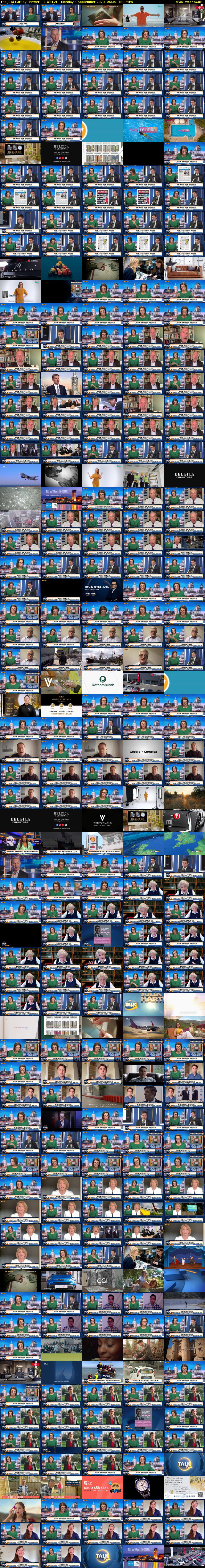 The Julia Hartley-Brewer... (TalkTV) Monday 4 September 2023 06:30 - 09:30