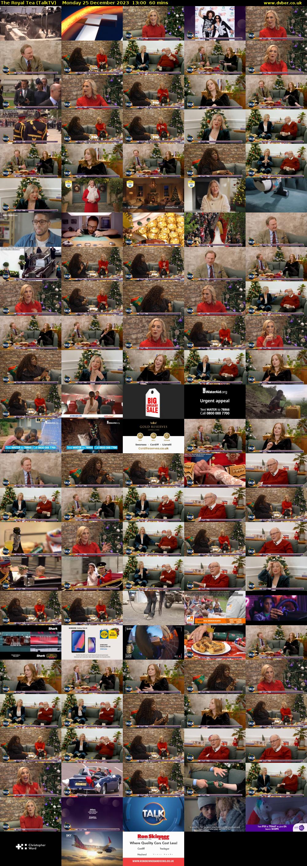 The Royal Tea (TalkTV) Monday 25 December 2023 13:00 - 14:00