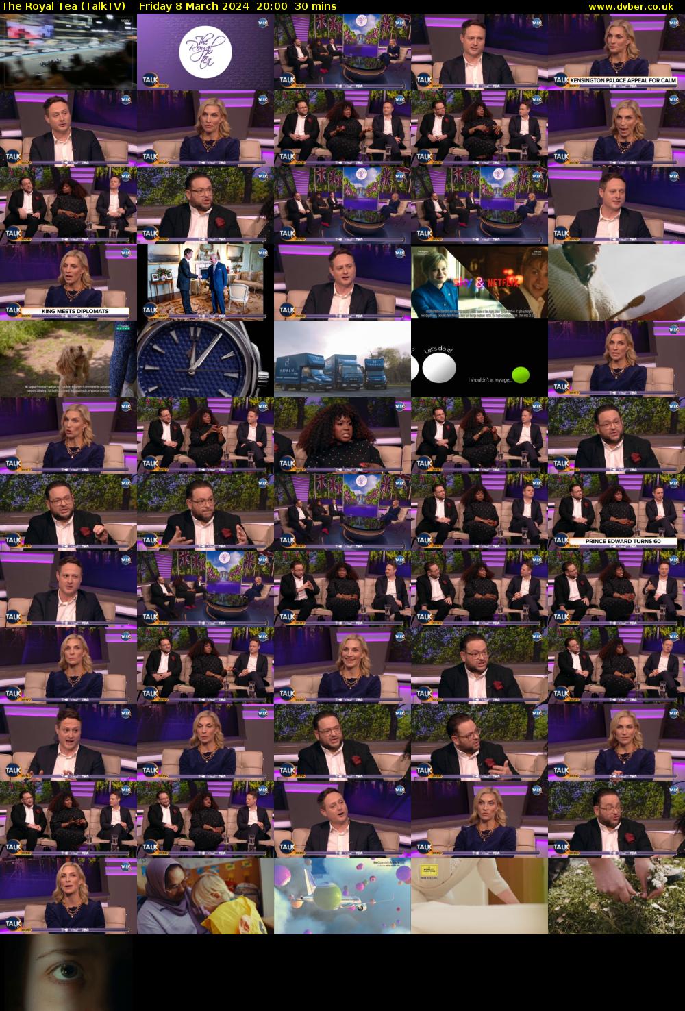 The Royal Tea (TalkTV) Friday 8 March 2024 20:00 - 20:30