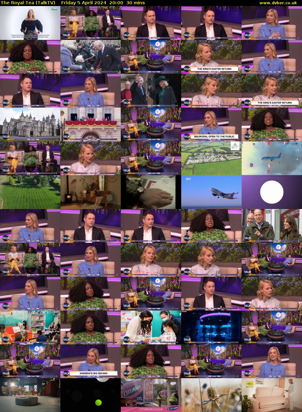 The Royal Tea (TalkTV) Friday 5 April 2024 20:00 - 20:30