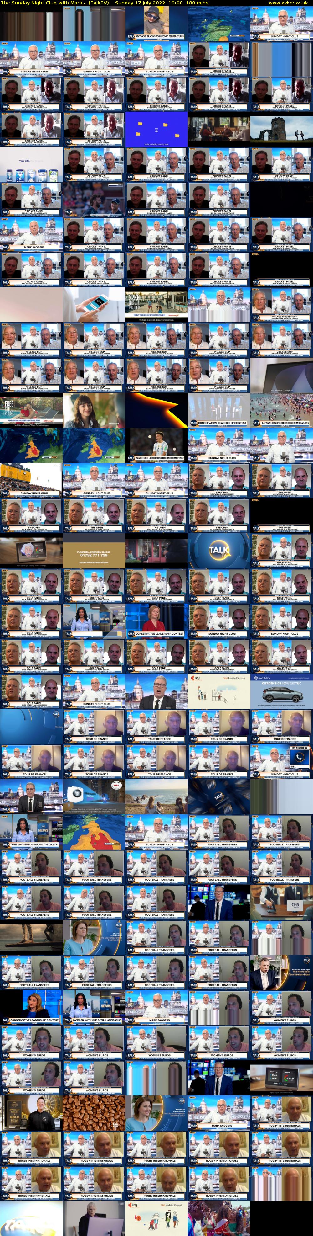 The Sunday Night Club with Mark... (TalkTV) Sunday 17 July 2022 19:00 - 22:00