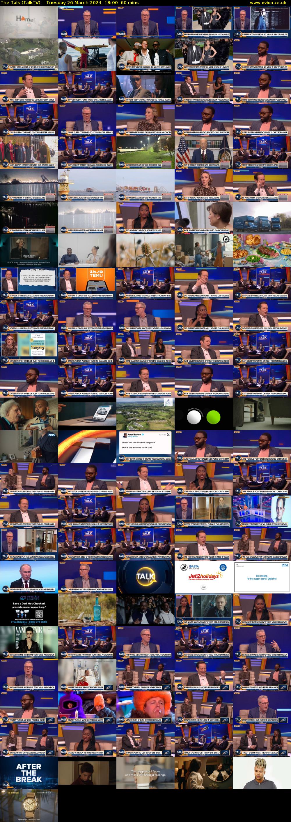 The Talk (TalkTV) Tuesday 26 March 2024 18:00 - 19:00