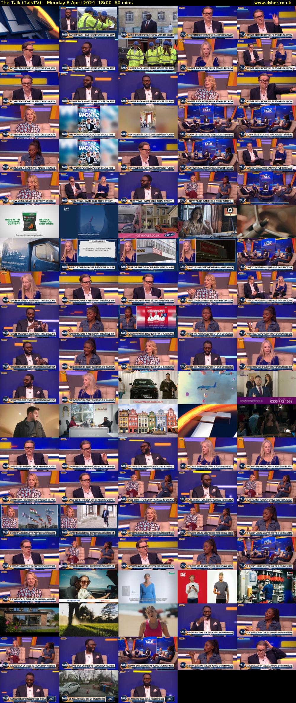 The Talk (TalkTV) Monday 8 April 2024 18:00 - 19:00