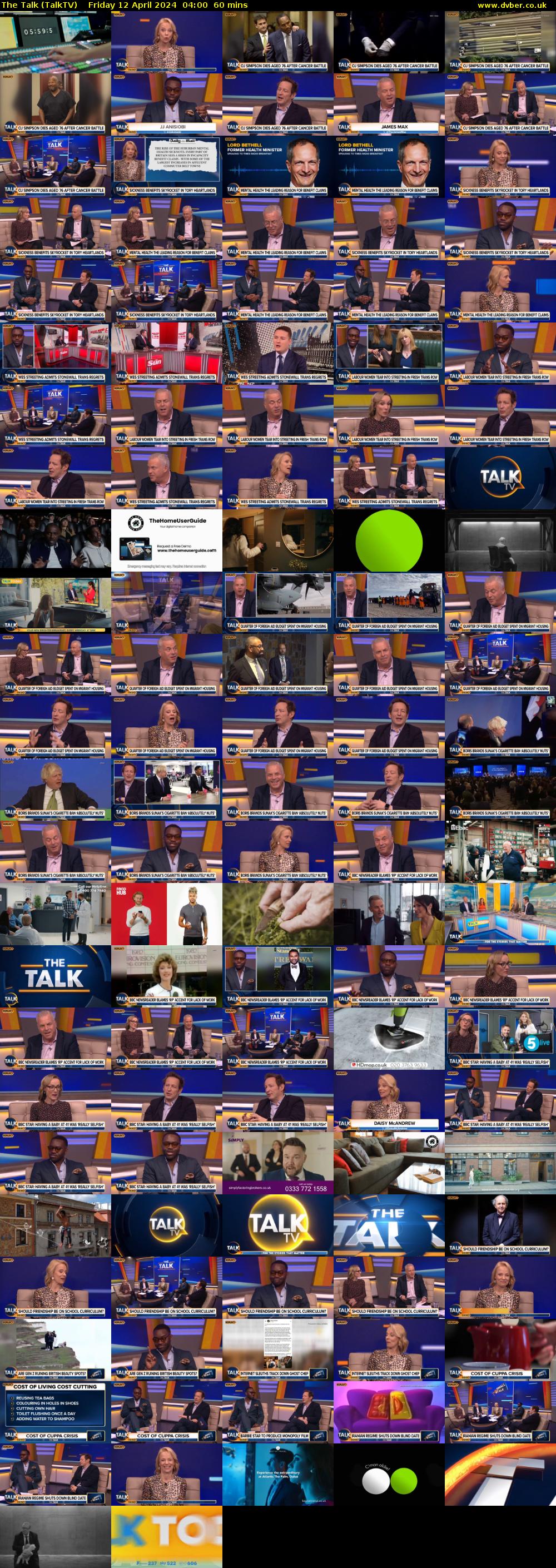 The Talk (TalkTV) Friday 12 April 2024 04:00 - 05:00