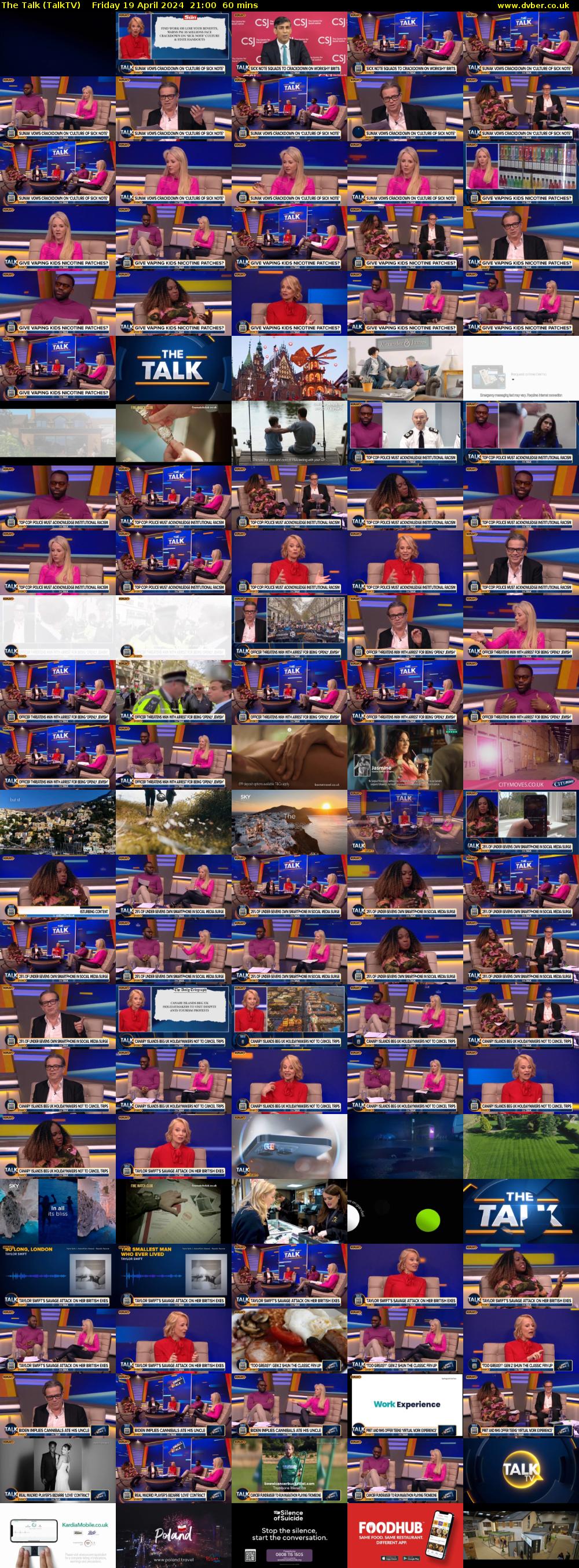 The Talk (TalkTV) Friday 19 April 2024 21:00 - 22:00