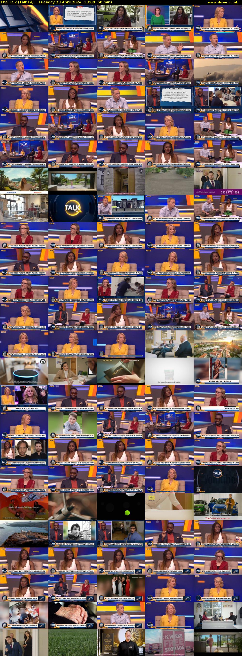 The Talk (TalkTV) Tuesday 23 April 2024 18:00 - 19:00