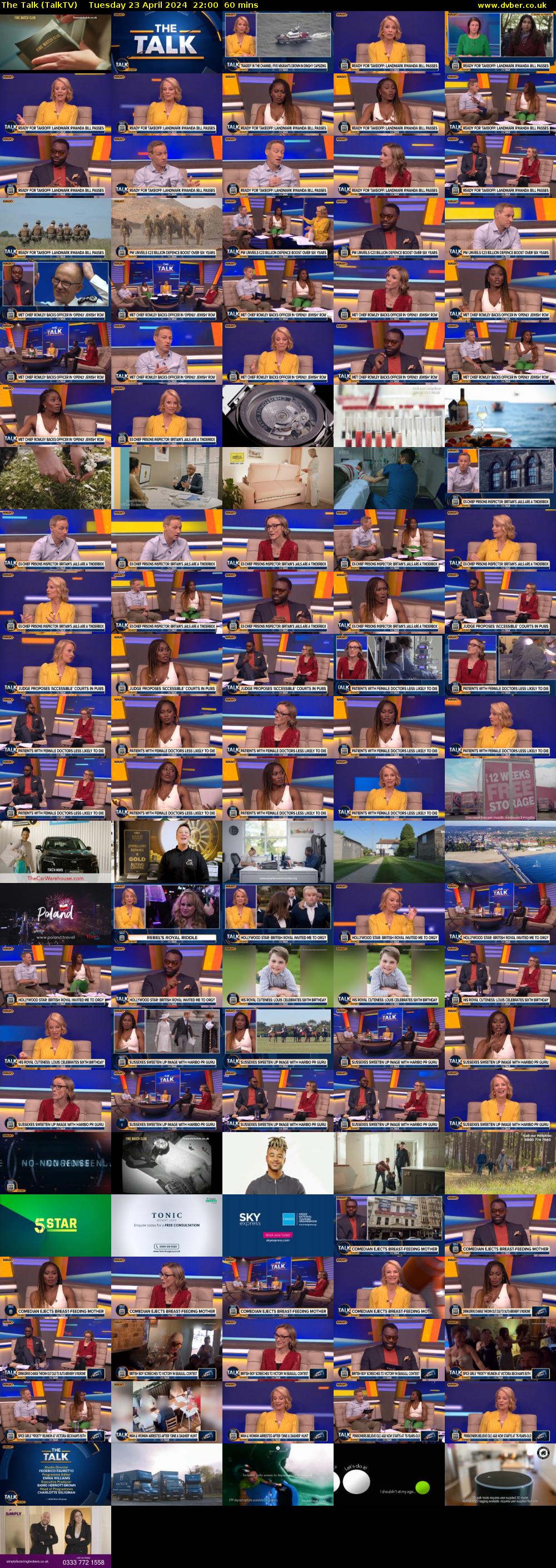 The Talk (TalkTV) Tuesday 23 April 2024 22:00 - 23:00