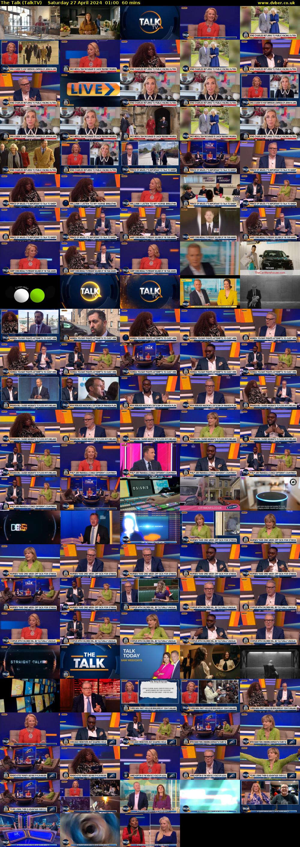 The Talk (TalkTV) Saturday 27 April 2024 01:00 - 02:00