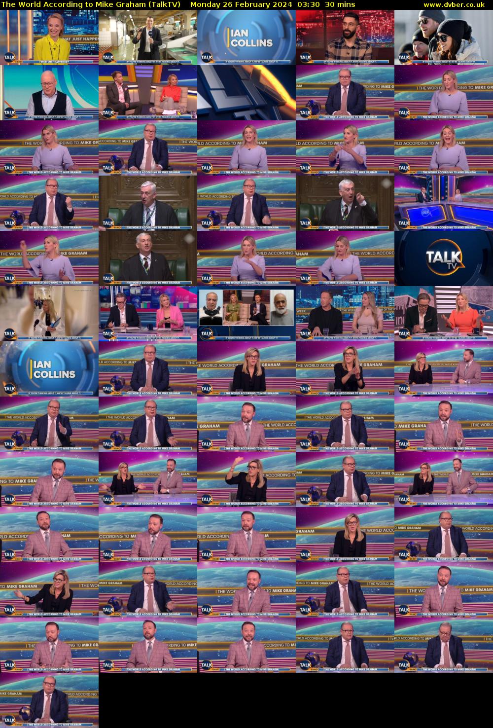 The World According to Mike Graham (TalkTV) Monday 26 February 2024 03:30 - 04:00