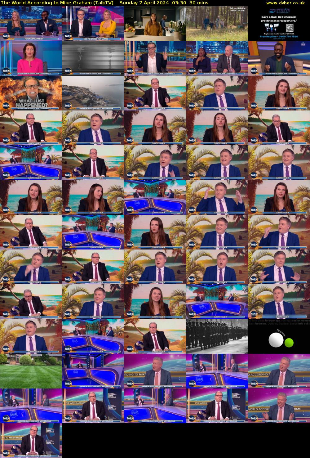 The World According to Mike Graham (TalkTV) Sunday 7 April 2024 03:30 - 04:00