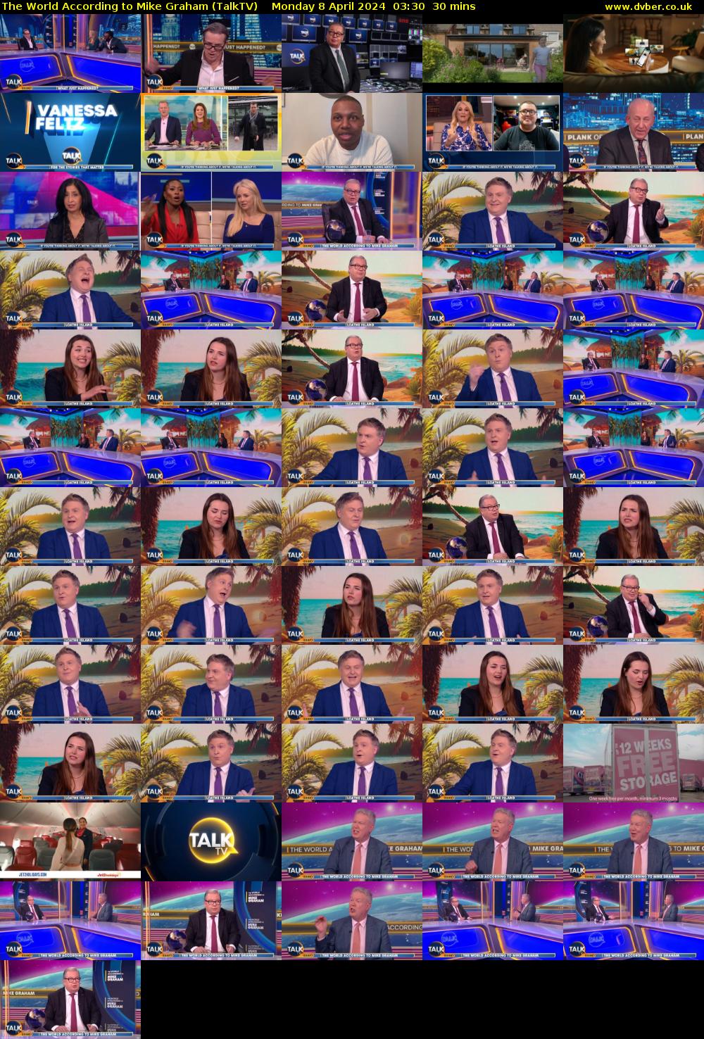 The World According to Mike Graham (TalkTV) Monday 8 April 2024 03:30 - 04:00