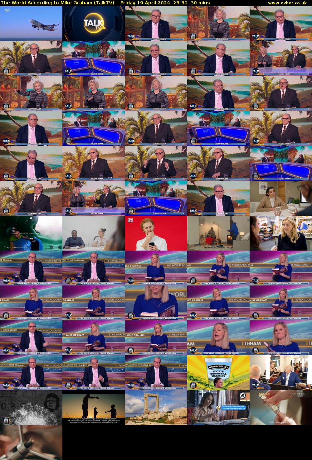 The World According to Mike Graham (TalkTV) Friday 19 April 2024 23:30 - 00:00