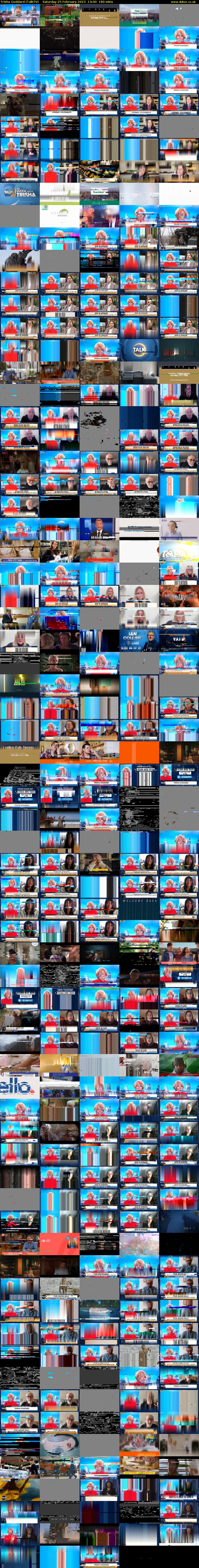 Trisha Goddard (TalkTV) Saturday 25 February 2023 13:00 - 16:00