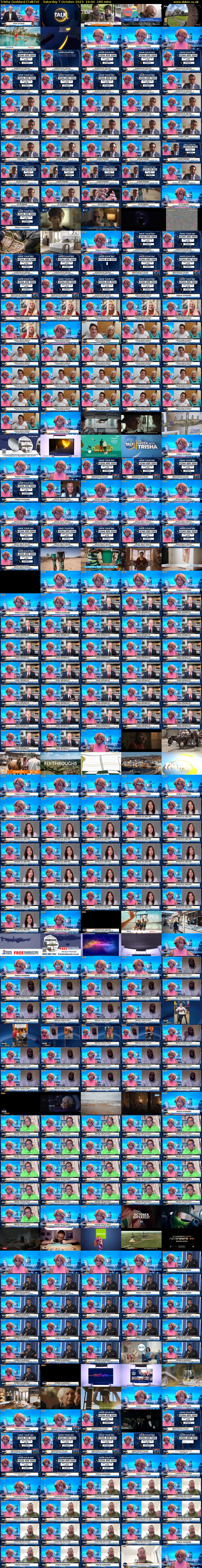 Trisha Goddard (TalkTV) Saturday 7 October 2023 16:00 - 19:00