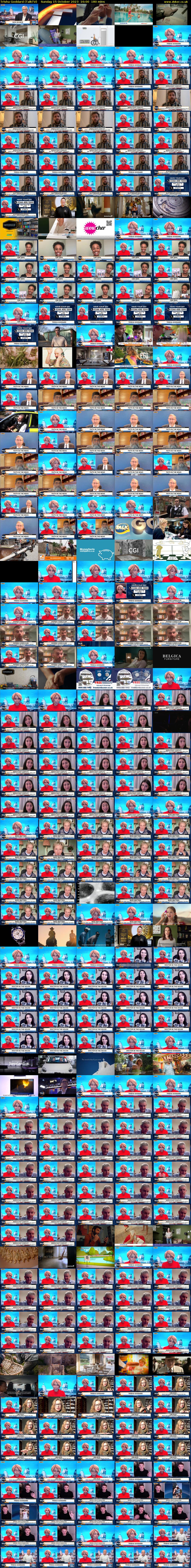 Trisha Goddard (TalkTV) Sunday 15 October 2023 16:00 - 19:00