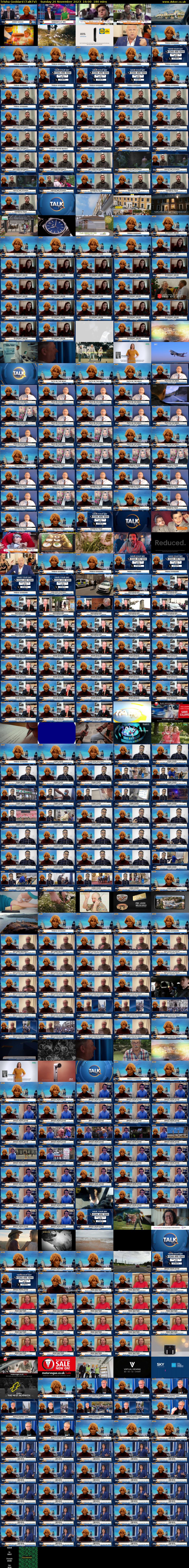 Trisha Goddard (TalkTV) Sunday 26 November 2023 16:00 - 19:00
