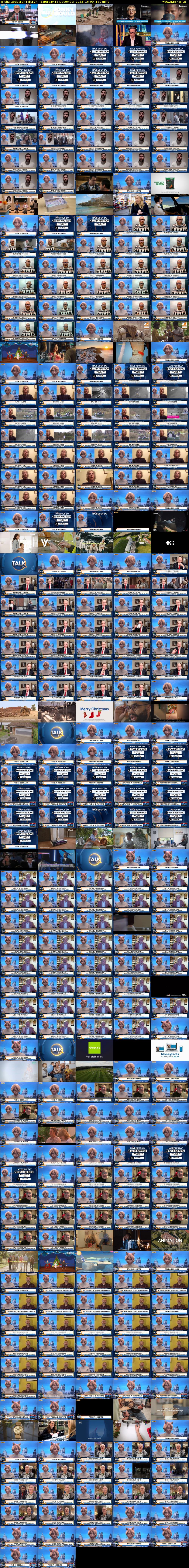 Trisha Goddard (TalkTV) Saturday 16 December 2023 16:00 - 19:00