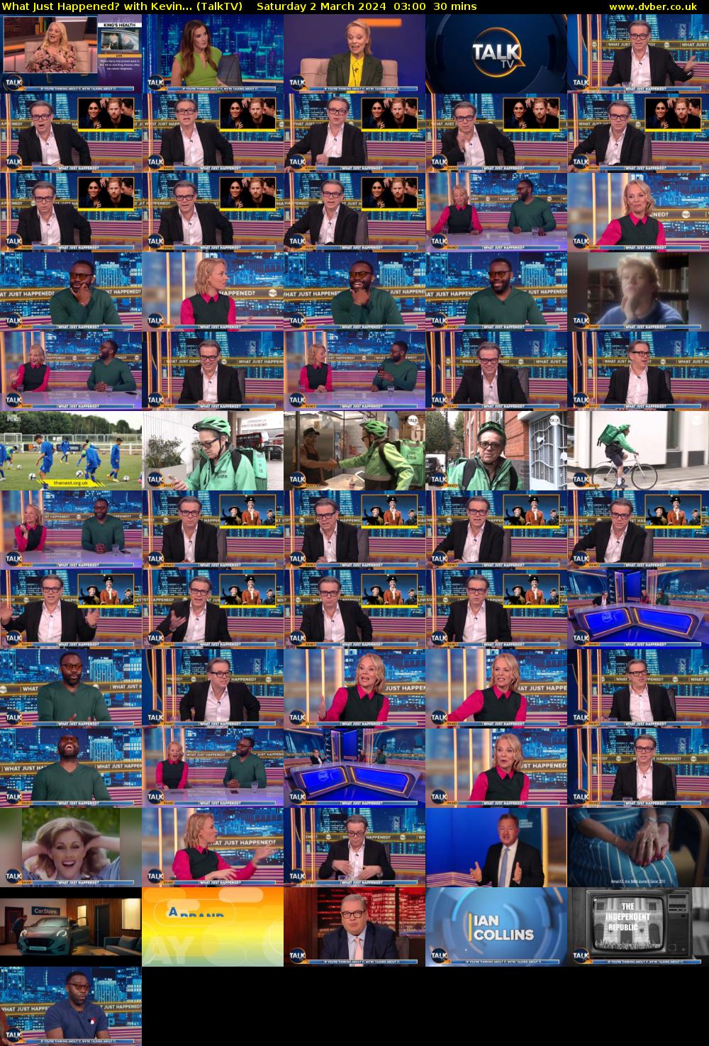 What Just Happened? with Kevin... (TalkTV) Saturday 2 March 2024 03:00 - 03:30
