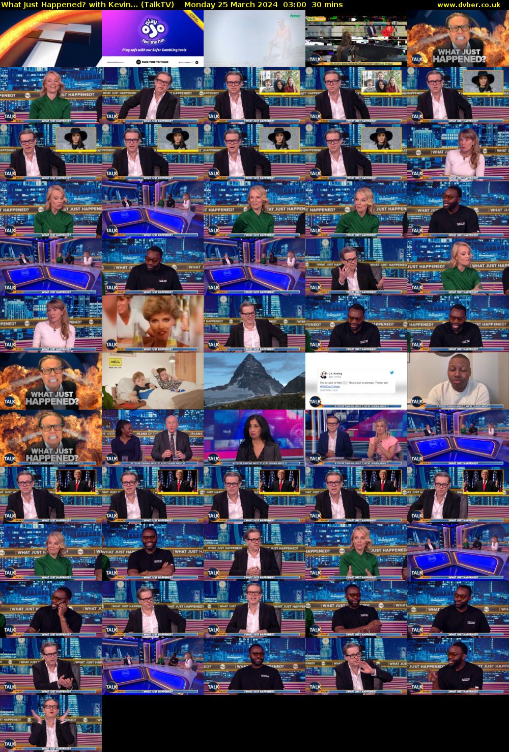 What Just Happened? with Kevin... (TalkTV) Monday 25 March 2024 03:00 - 03:30