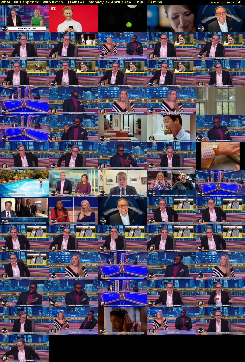What Just Happened? with Kevin... (TalkTV) Monday 22 April 2024 03:00 - 03:30