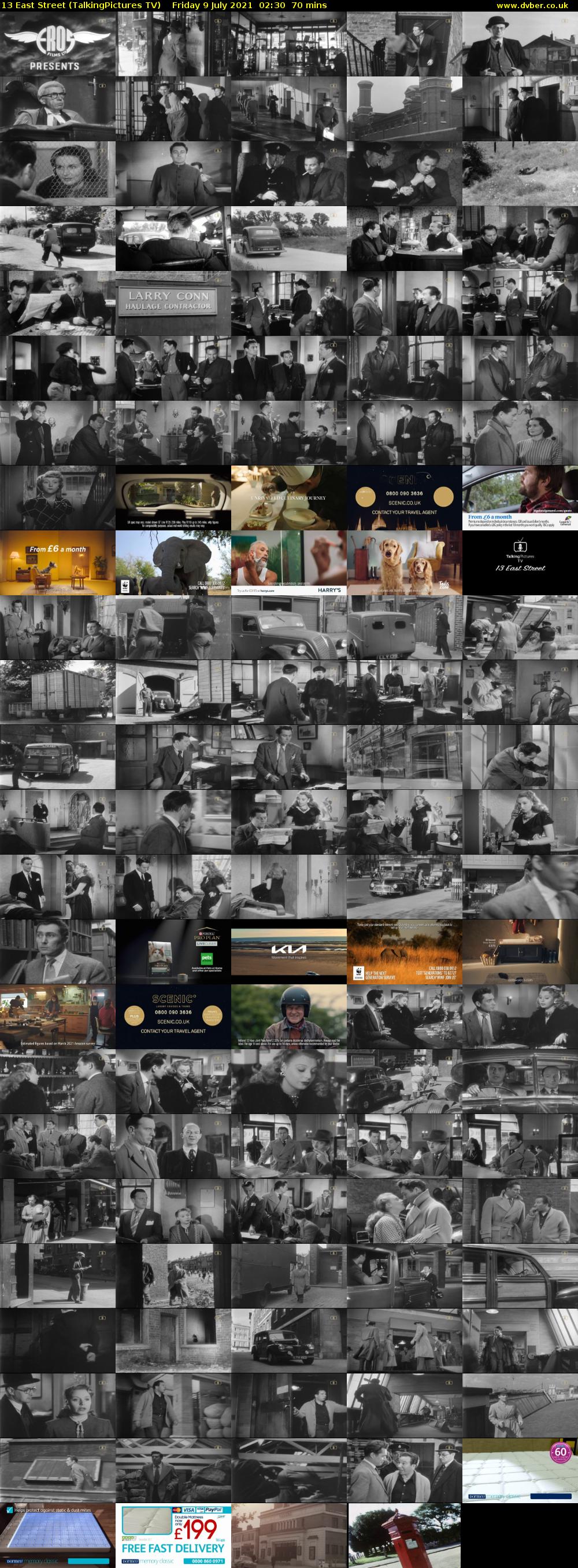 13 East Street (TalkingPictures TV) Friday 9 July 2021 02:30 - 03:40