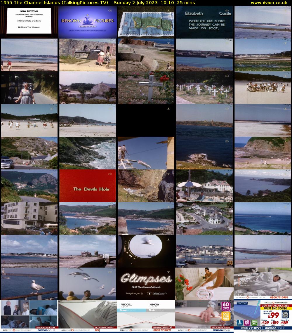 1955 The Channel Islands (TalkingPictures TV) Sunday 2 July 2023 10:10 - 10:35