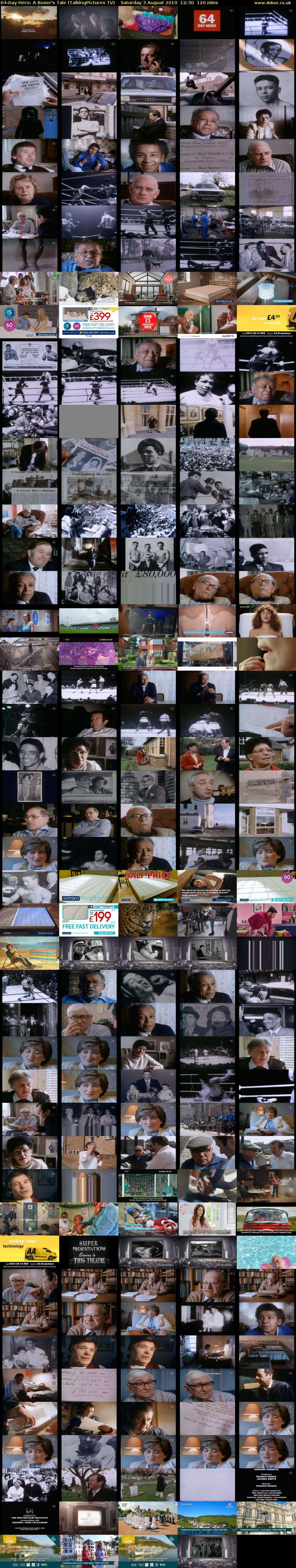 64-Day Hero: A Boxer's Tale (TalkingPictures TV) Saturday 3 August 2019 12:30 - 14:30