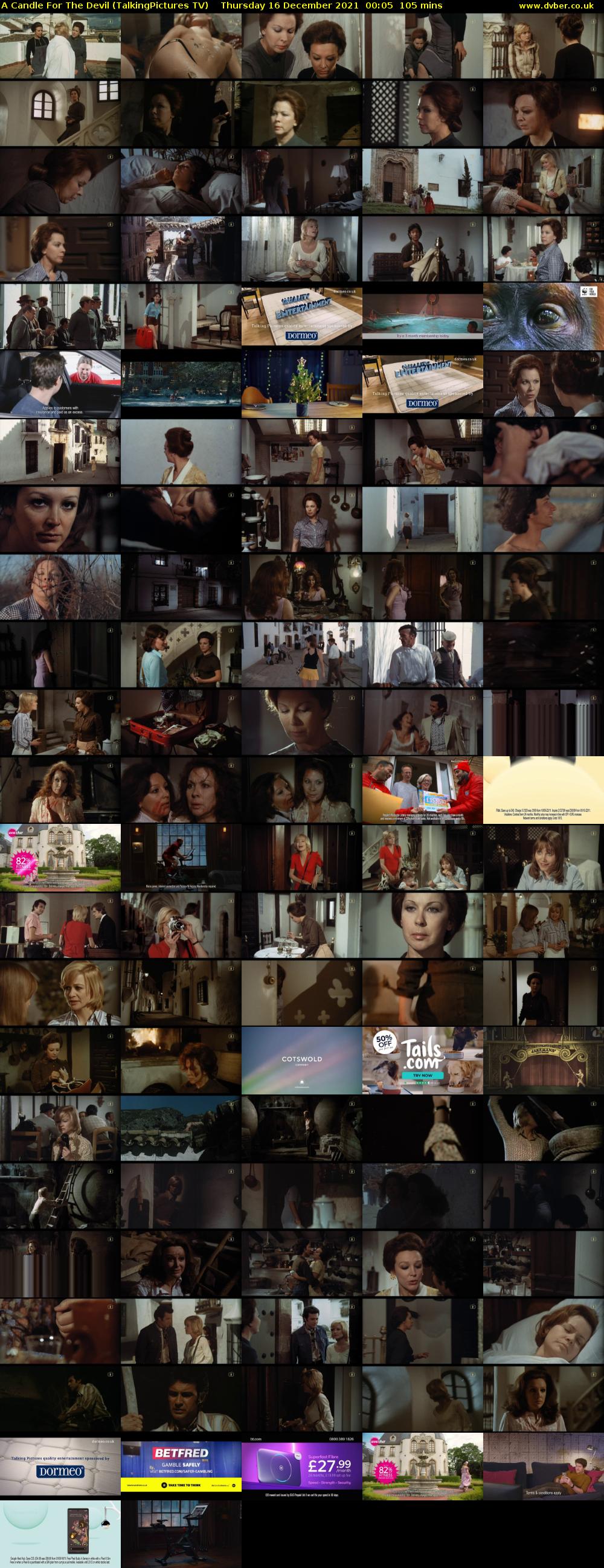 A Candle For The Devil (TalkingPictures TV) Thursday 16 December 2021 00:05 - 01:50