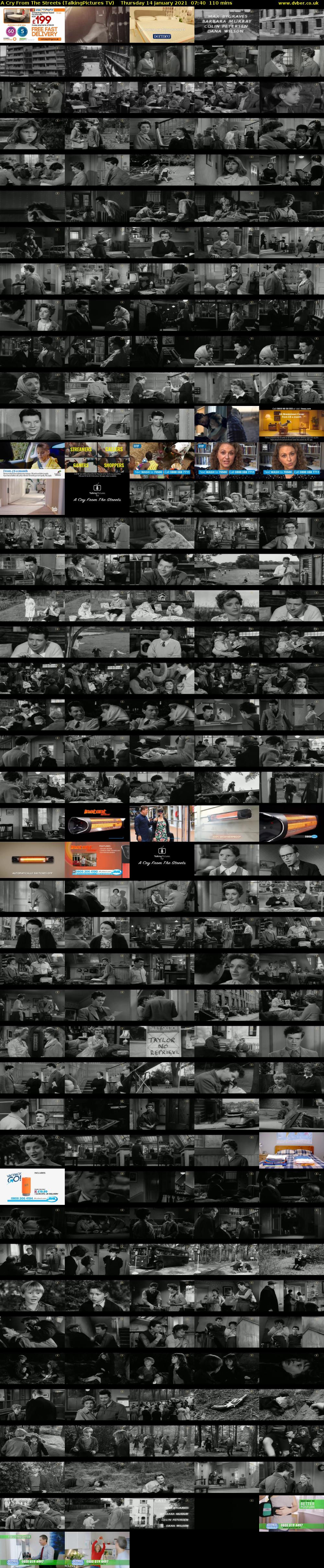 A Cry From The Streets (TalkingPictures TV) Thursday 14 January 2021 07:40 - 09:30
