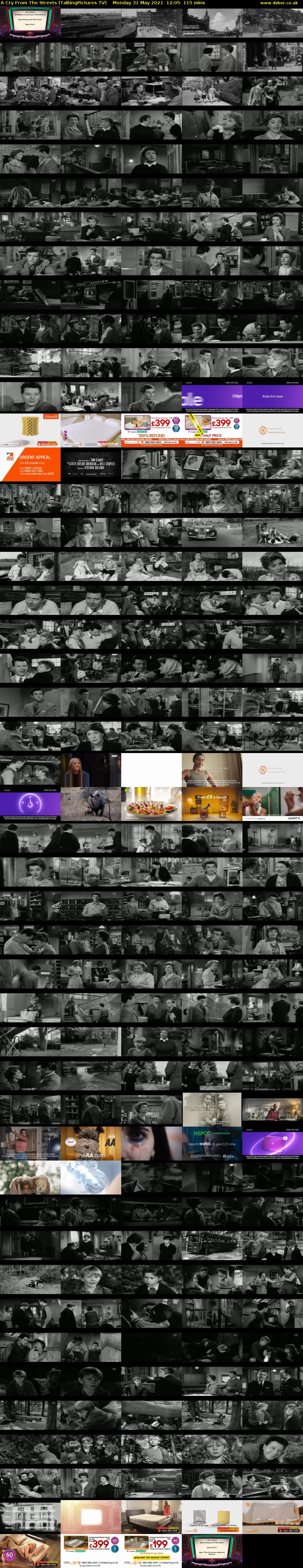 A Cry From The Streets (TalkingPictures TV) Monday 31 May 2021 12:05 - 14:00