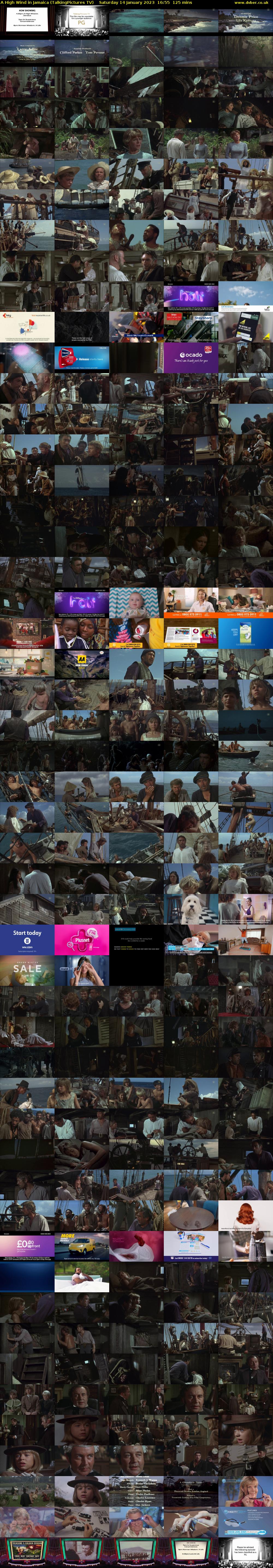 A High Wind in Jamaica (TalkingPictures TV) Saturday 14 January 2023 16:55 - 19:00