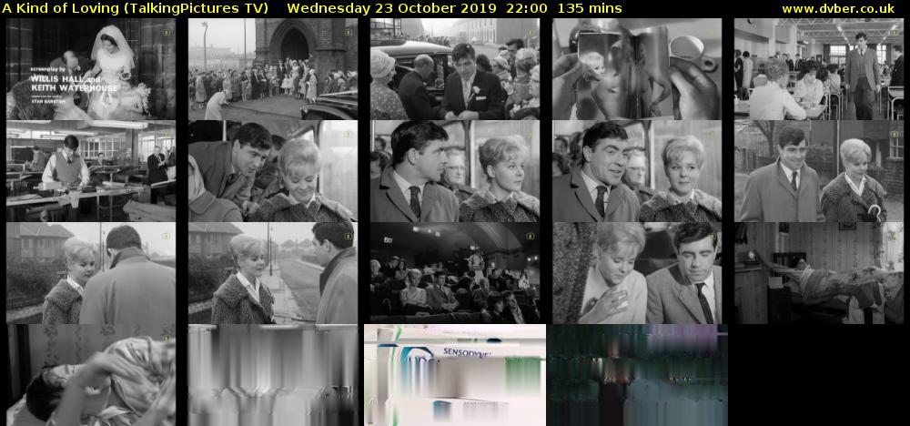A Kind of Loving (TalkingPictures TV) Wednesday 23 October 2019 22:00 - 00:15