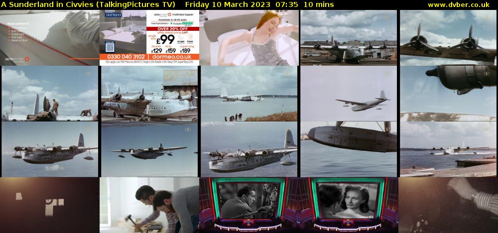 A Sunderland in Civvies (TalkingPictures TV) Friday 10 March 2023 07:35 - 07:45