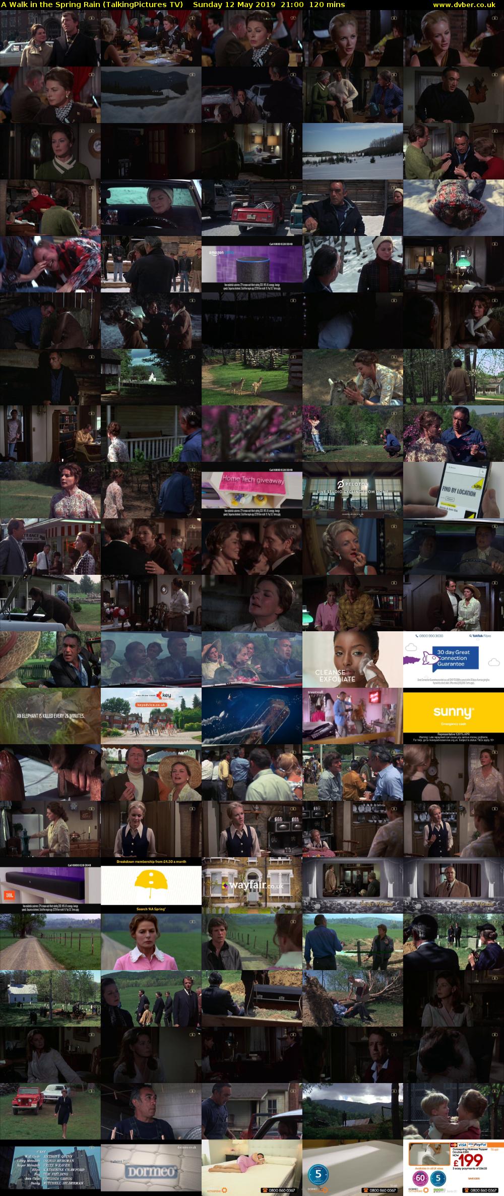 A Walk in the Spring Rain (TalkingPictures TV) Sunday 12 May 2019 21:00 - 23:00