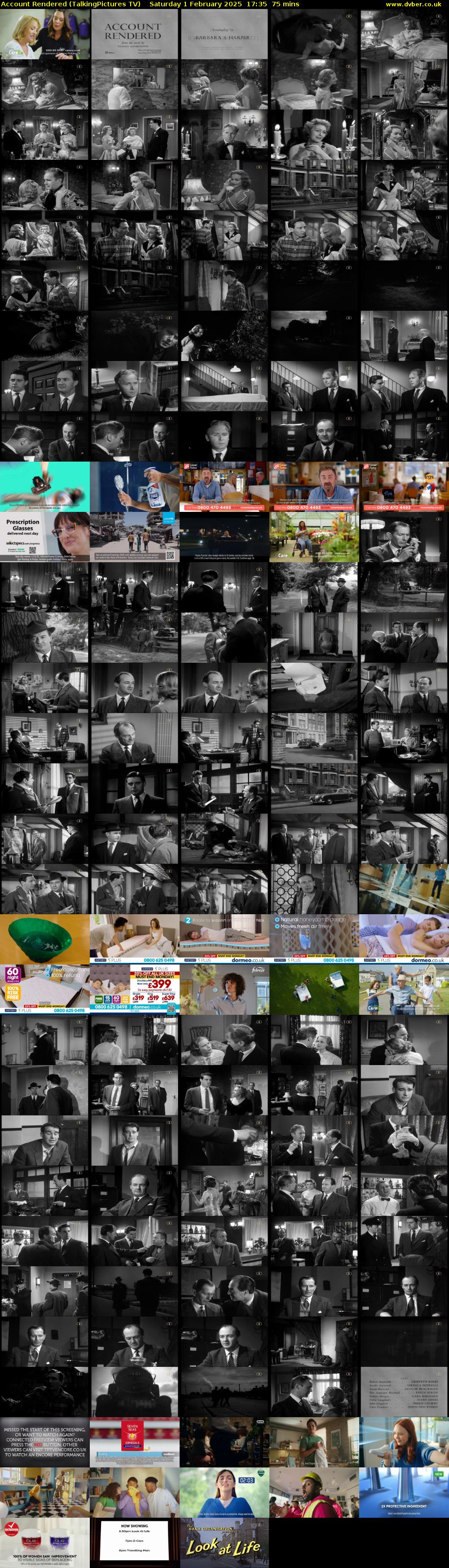 Account Rendered (TalkingPictures TV) Saturday 1 February 2025 17:35 - 18:50