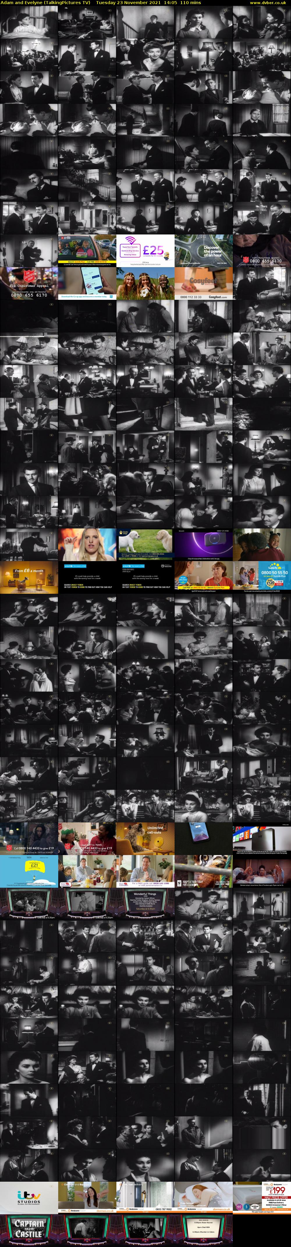Adam and Evelyne (TalkingPictures TV) Tuesday 23 November 2021 14:05 - 15:55