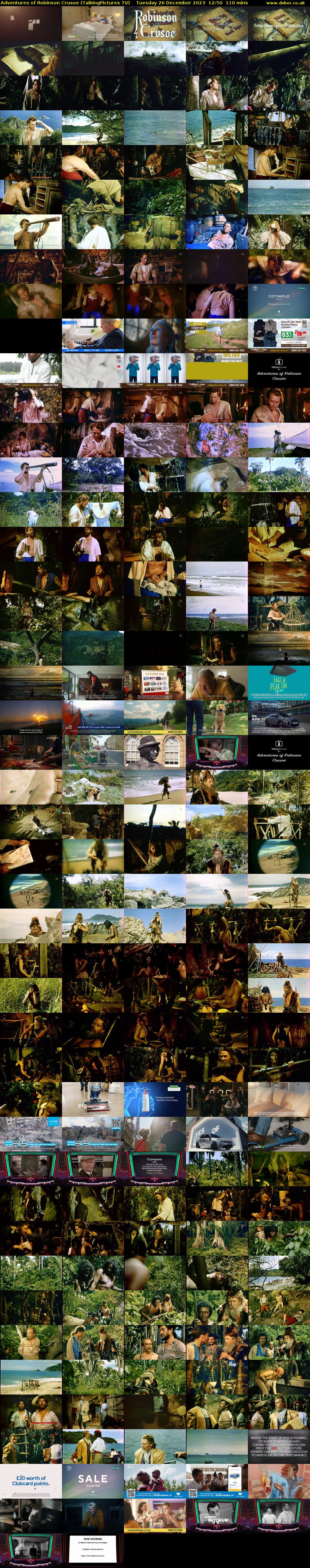 Adventures of Robinson Crusoe (TalkingPictures TV) Tuesday 26 December 2023 12:50 - 14:40