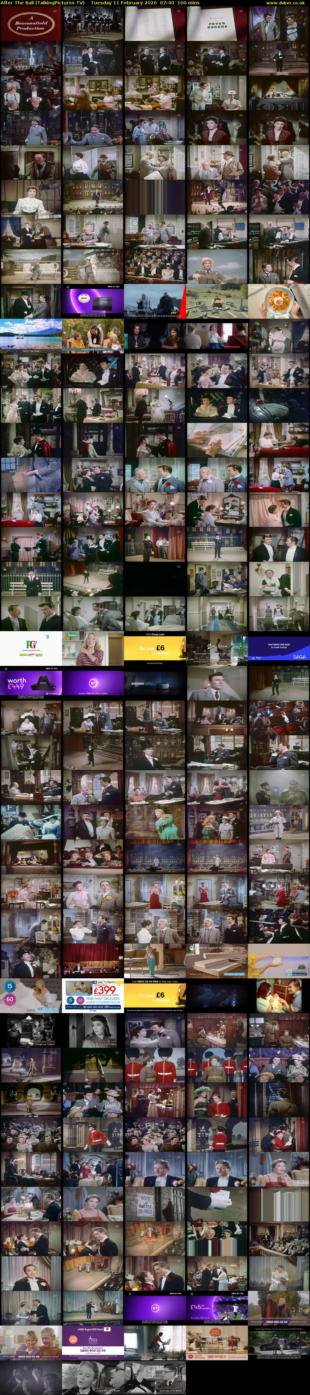 After The Ball (TalkingPictures TV) Tuesday 11 February 2020 07:40 - 09:20