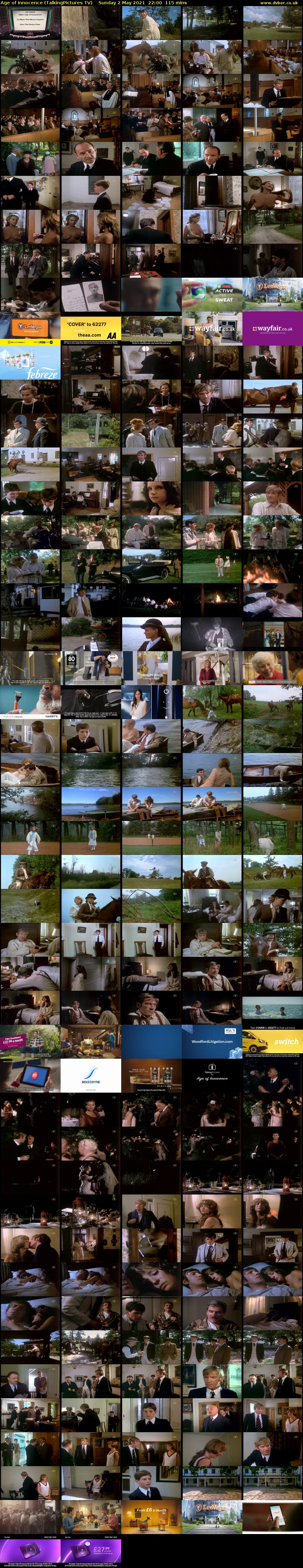 Age of Innocence (TalkingPictures TV) Sunday 2 May 2021 22:00 - 23:55