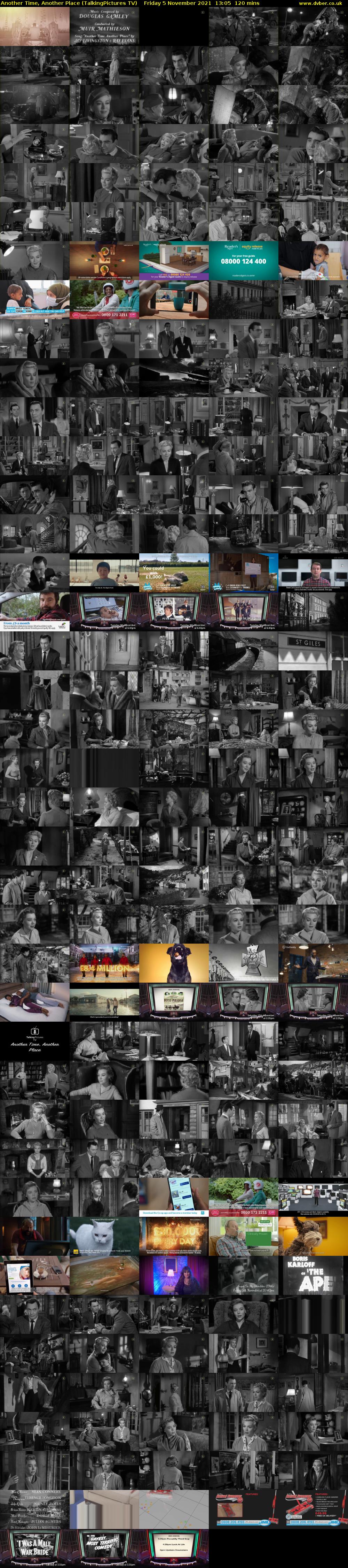 Another Time, Another Place (TalkingPictures TV) Friday 5 November 2021 13:05 - 15:05
