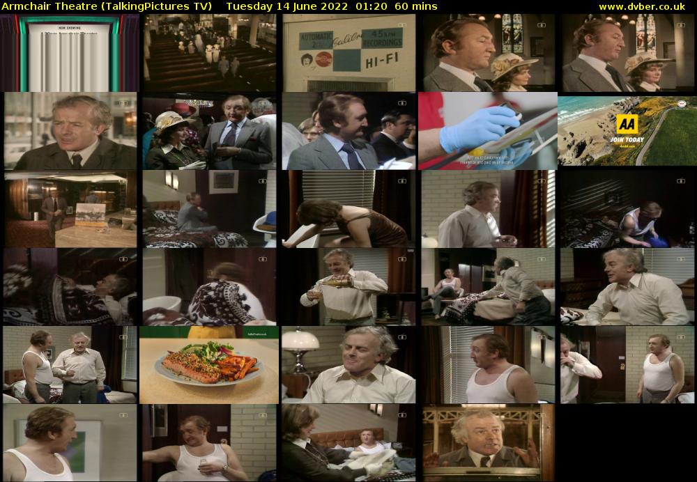 Armchair Theatre (TalkingPictures TV) Tuesday 14 June 2022 01:20 - 02:20