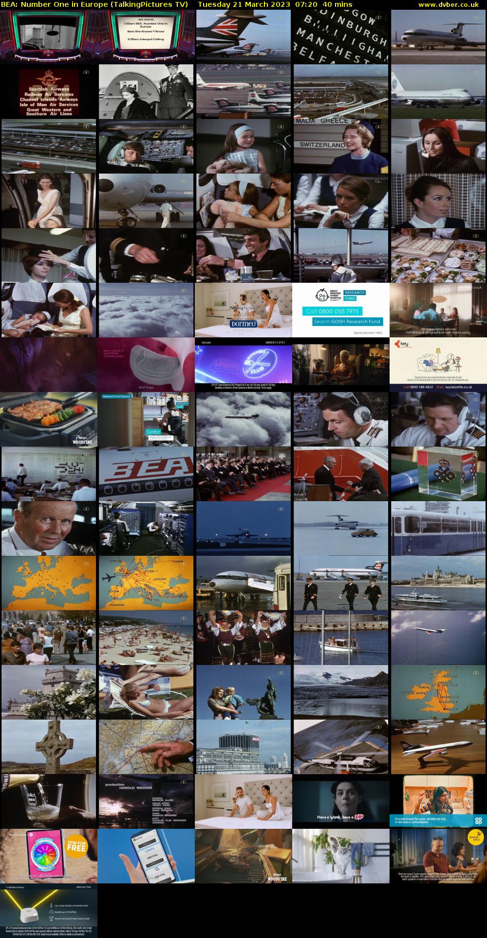 BEA: Number One in Europe (TalkingPictures TV) Tuesday 21 March 2023 07:20 - 08:00